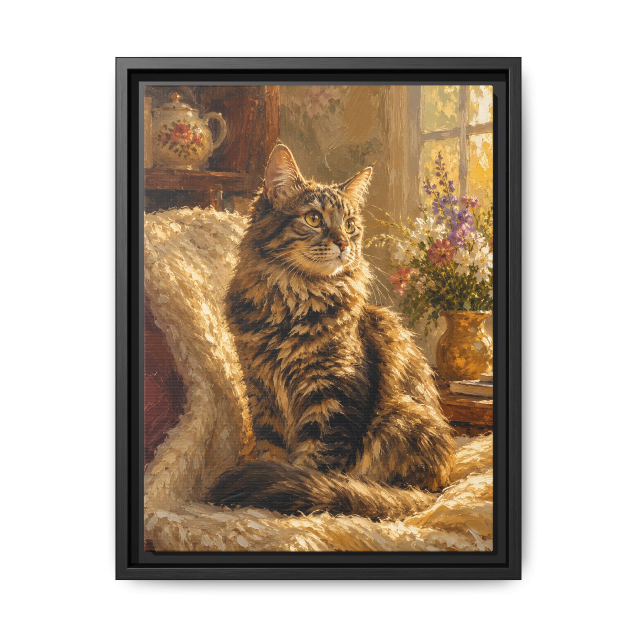 Cottage Light pet portrait style