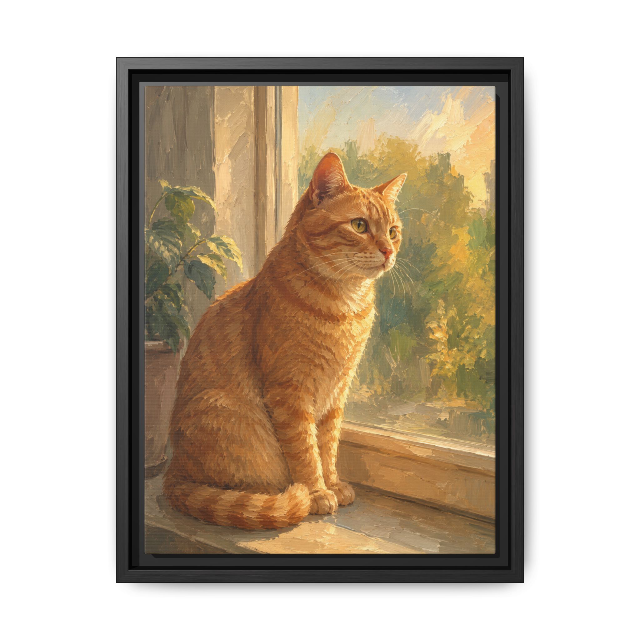 Golden Hour pet portrait style