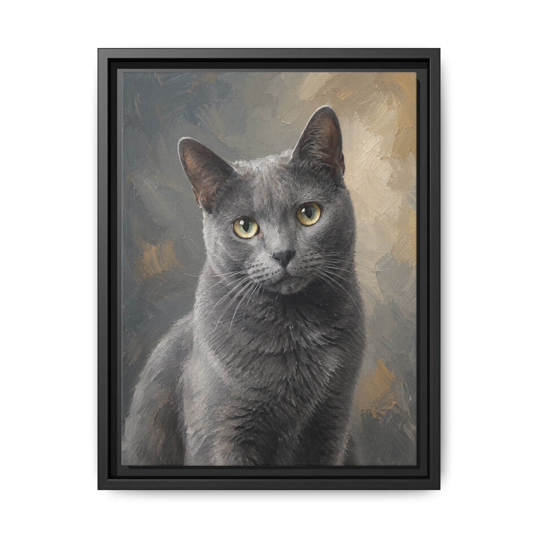 Quiet Study pet portrait style