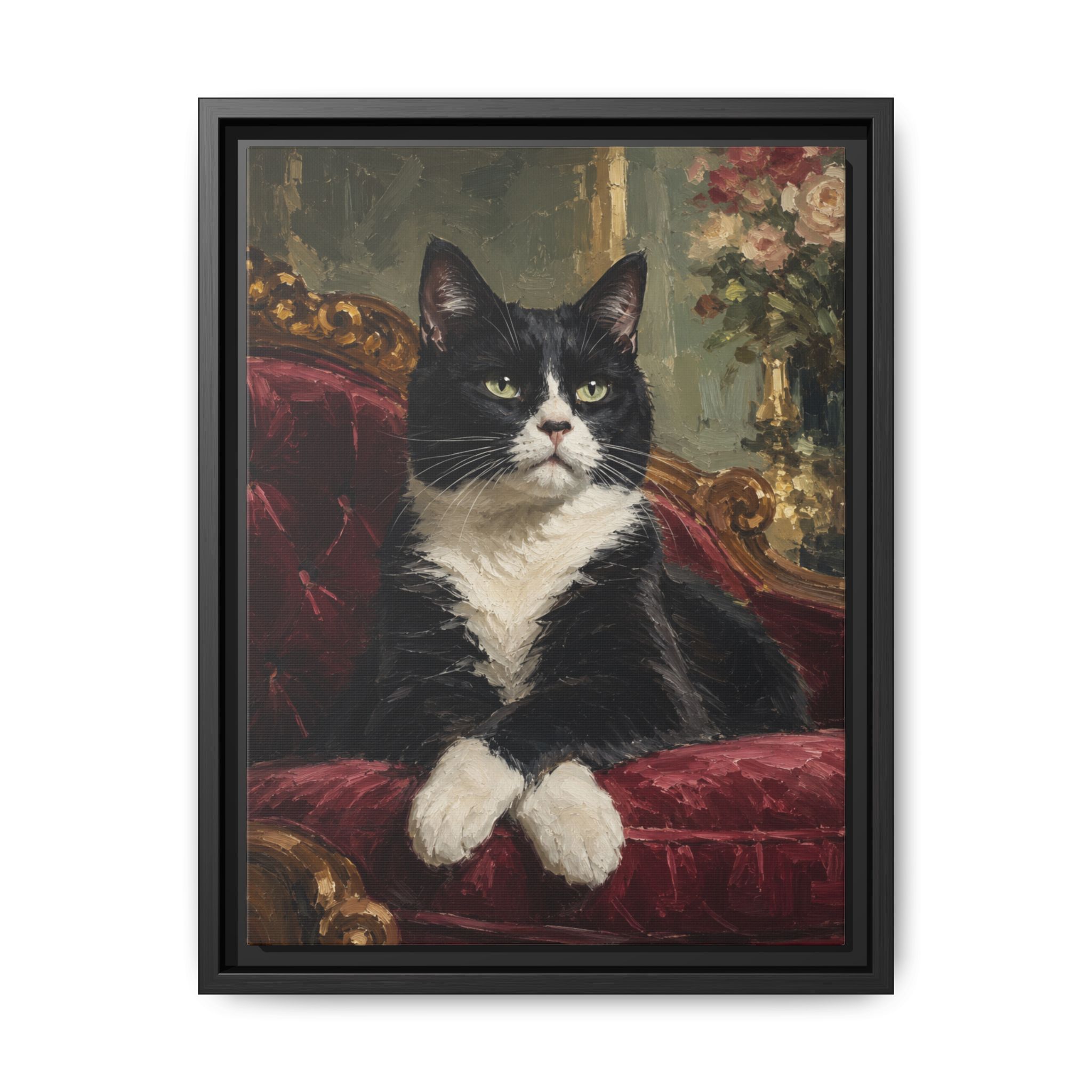Pride of Place pet portrait style