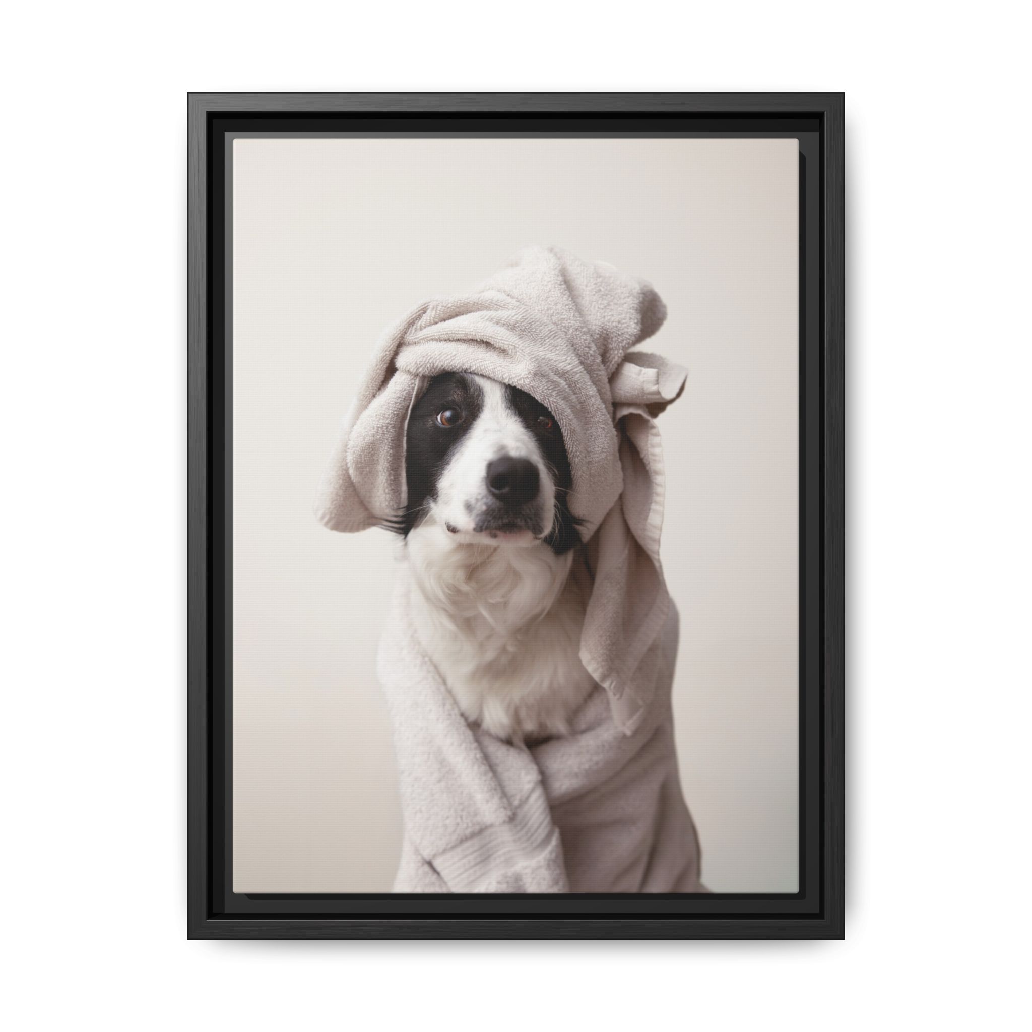 Spa Day pet portrait style