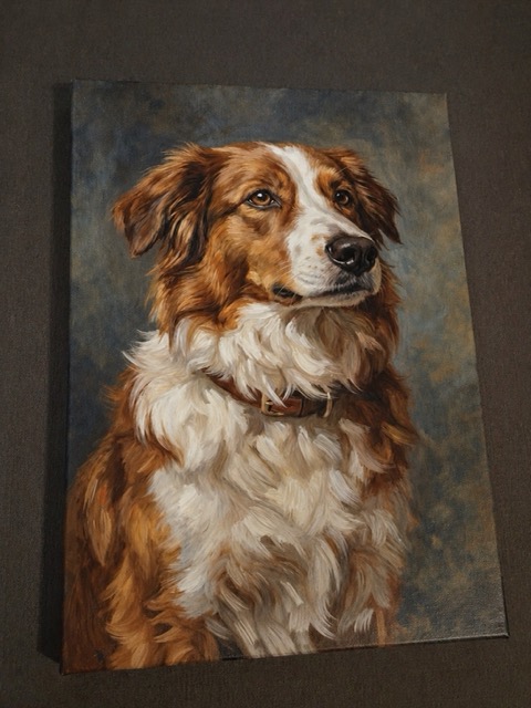 Mia's Canvas Portrait