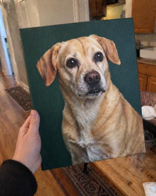 Sarah's Framed Canvas